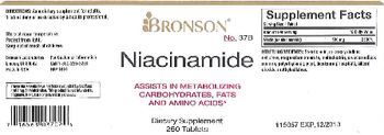 Bronson Niacinamide - supplement