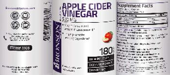 Bronson Nutrition Apple Cider Vinegar 500 mg - supplement