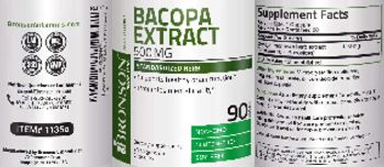 Bronson Nutrition Bacopa Extract 500 mg - supplement