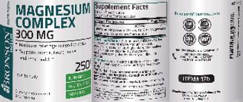 Bronson Nutrition Magnesium Complex 300 mg - supplement