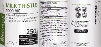Bronson Nutrition Milk Thistle 1000 mg - supplement