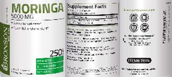 Bronson Nutrition Moringa 5000 mg - supplement