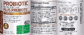 Bronson Nutrition Probiotic 50 Billion CFU plus Prebiotic - supplement