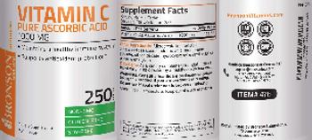 Bronson Nutrition Vitamin C Pure Ascorbic Acid 1000 mg - supplement