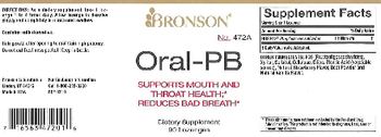 Bronson Oral-PB - supplement