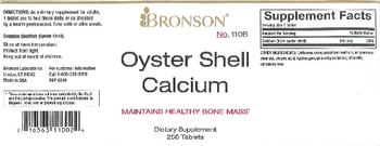 Bronson Oyster Shell Calcium - supplement