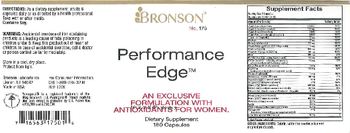 Bronson Performance Edge - supplement