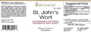 Bronson St. John's Wort - supplement