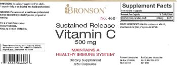 Bronson Laboratories Sustained Release Vitamin C 500 mg - supplement