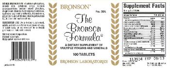 Bronson The Bronson Formula - 