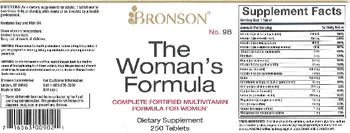 Bronson The Woman's Formula - supplement