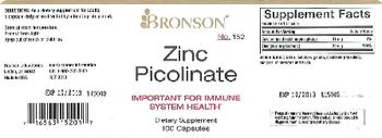 Bronson Zinc Picolinate - supplement