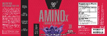 BSN AminoX Grape - supplement