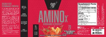 BSN AminoX Strawberry Orange - supplement
