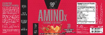 BSN AminoX Strawberry Orange - supplement