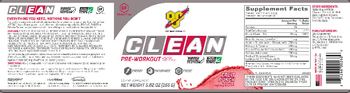 BSN Clean Pre-Workout Fruit Punch - supplement