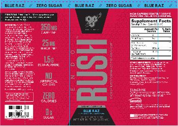 BSN Endo Rush Blue Raz - supplement
