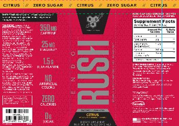 BSN Endo Rush Citrus - supplement