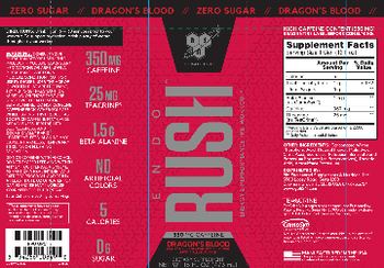 BSN Endo Rush Dragon's Blood - supplement