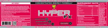 BSN Hyper FX Fruit Punch - supplement