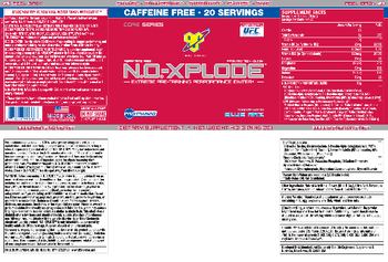 BSN N.O.-Xplode Blue Raz - supplement