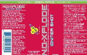 BSN N.O.-Xplode Igniter Shot Green Apple - supplement
