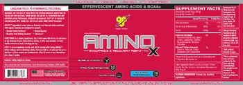 BSN Non-Caffeinated Amino X Blue Raz - supplement