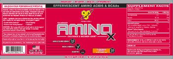BSN Non-Caffeinated Amino X Strawberry Orange - supplement