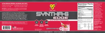 BSN Syntha-6 Edge Strawberry Milkshake Flavor - protein powder drink mix