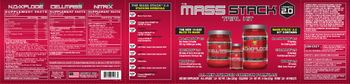 BSN The Mass Stack Trial Kit N.O.-Xplode - these statements have not been evaluated by the food and drug administration this product is not int