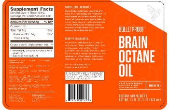 Bulletproof Brain Octane Oil - supplement