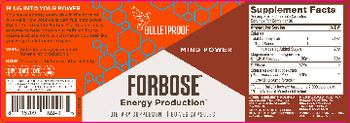 Bulletproof Forbose - supplement