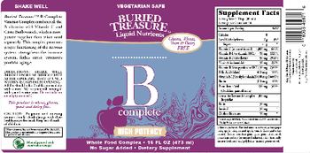 Buried Treasure B Complete High Potency - supplement
