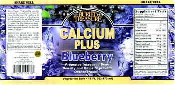 Buried Treasure Calcium Plus Blueberry - supplement