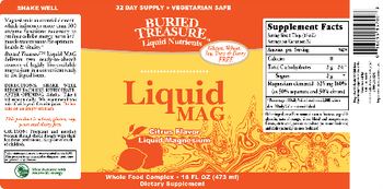 Buried Treasure Liquid Mag Citrus Flavor - supplement