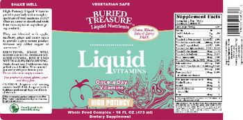 Buried Treasure Liquid Vitamins - supplement