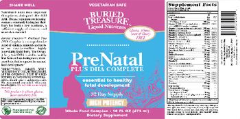 Buried Treasure PreNatal Plus DHA Complete - supplement