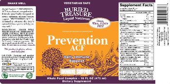 Buried Treasure Prevention ACF - supplement