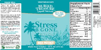 Buried Treasure Stress B gone - supplement