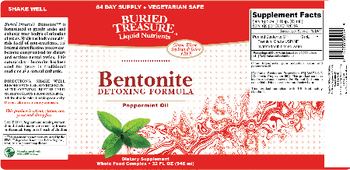 Burried Treasure Liquid Nutrients Bentonite Detoxing Fomula - supplement