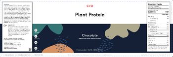 C/o Plant Protein Chocolate - supplement