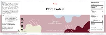 C/o Plant Protein Vanilla - supplement