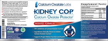 Calcium Oxalate Labs Kidney C.O.P. - supplement