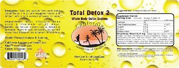 California Academy Of Health Total Detox 2 Whole Body Detox System - 