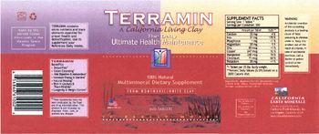 California Earth Minerals Terramin - multimineral supplement