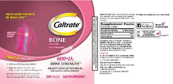 Caltrate Caltrate 600+D3 - calcium supplement