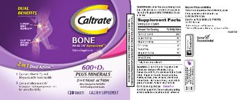 Caltrate Caltrate 600+D3 Plus Minerals - calcium supplement
