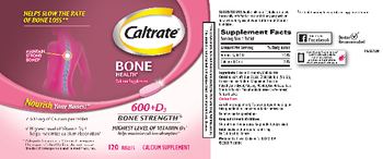 Caltrate Caltrate 600+D3 - calcium supplement