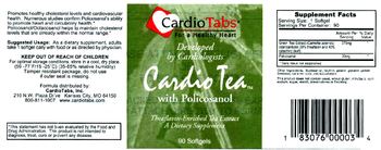 CardioTabs Cardio Tea With Policosanol - supplement