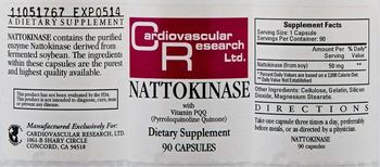 Cardiovascular Research Nattokinase - supplement